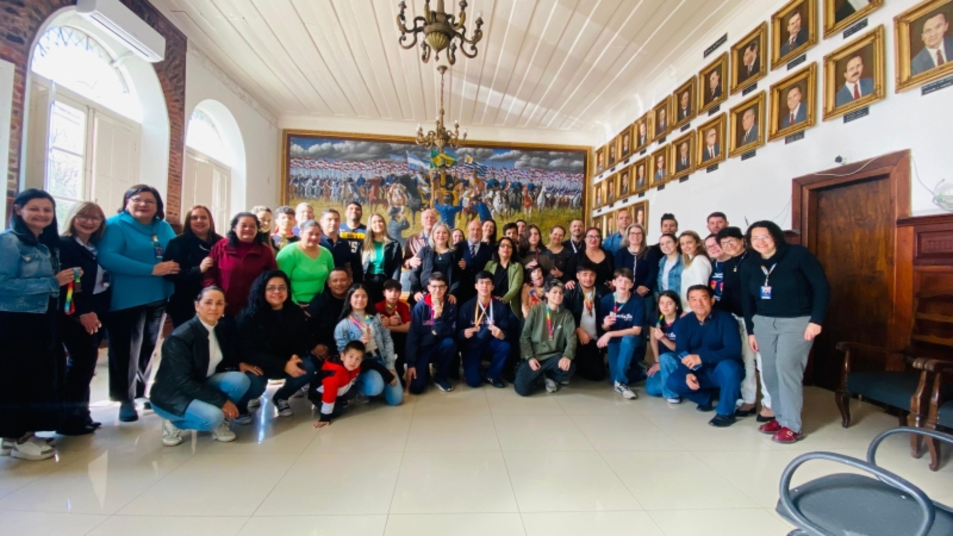 O evento celebrou medalhistas da OBMEP e reforçou o impacto da competição na educação e formação de novos talentos.