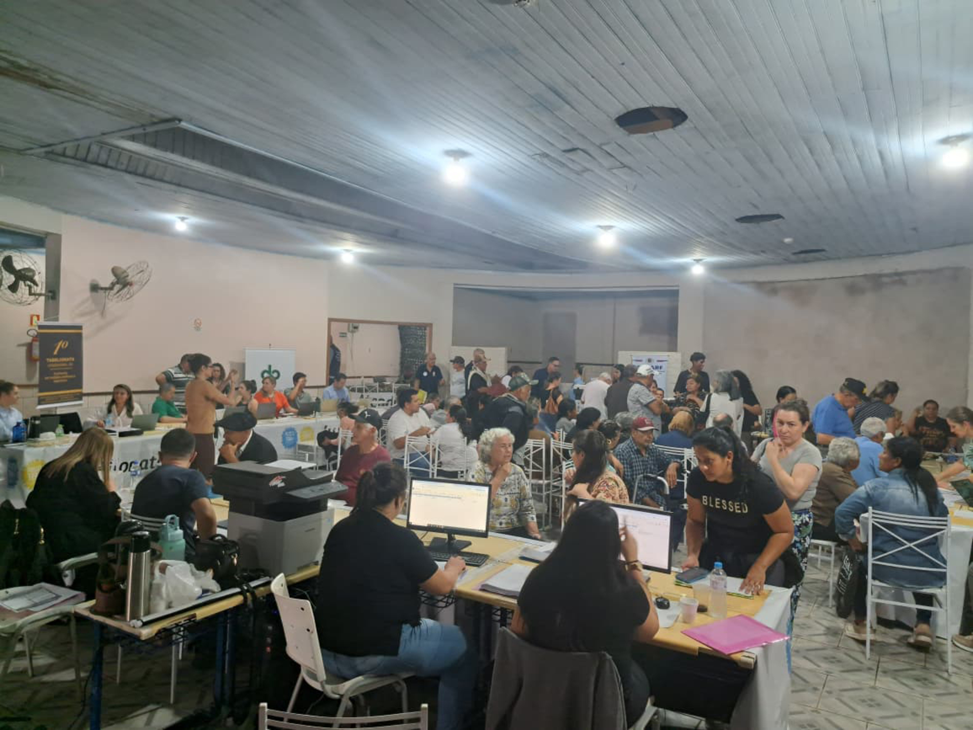 Mutirão segue até as 16 deste sábado, no Clube da Cohab II
