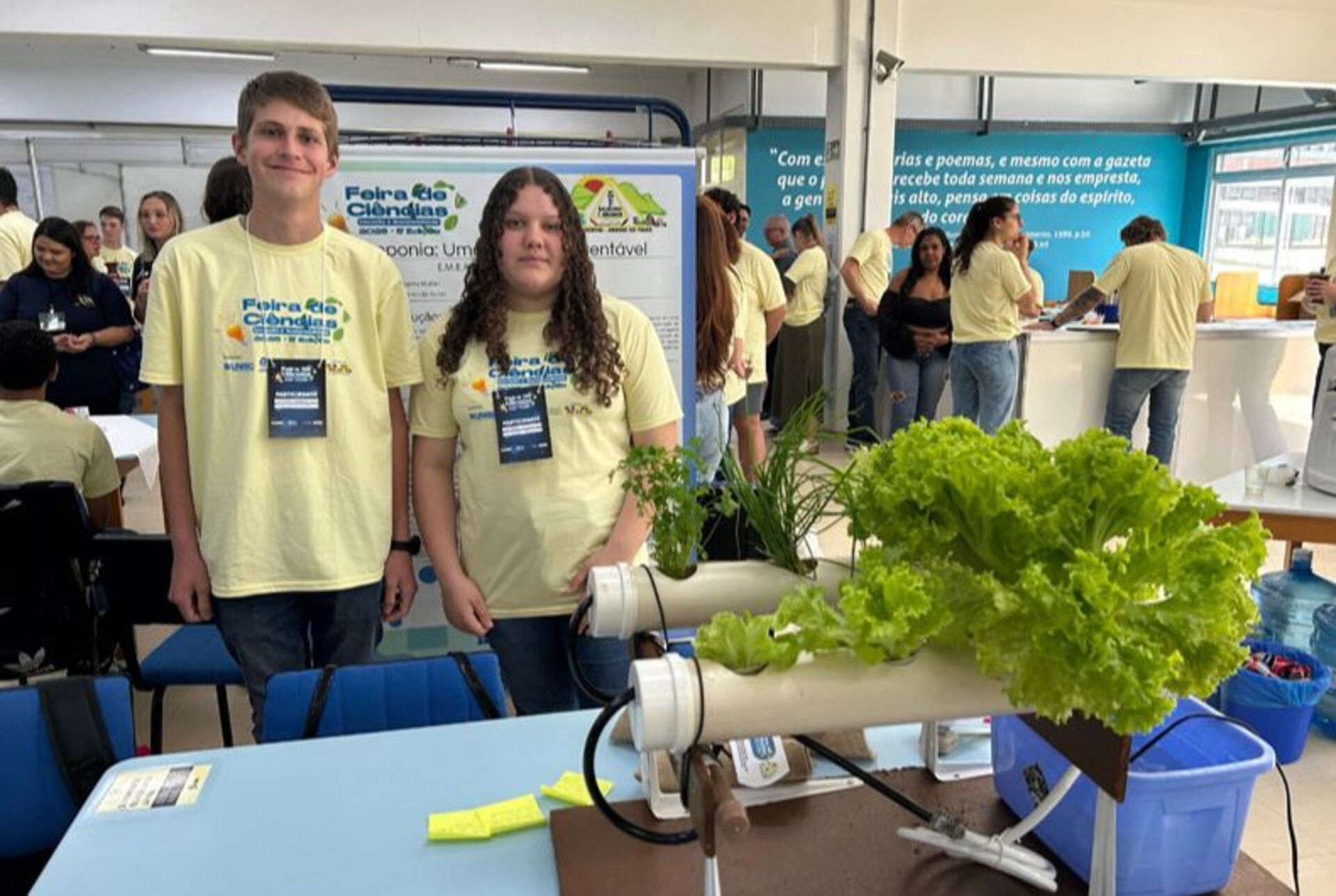 Alunos de Uruguaiana apresentam projetos premiados com menções especiais na etapa estadual da Mostra do Sesc/RS