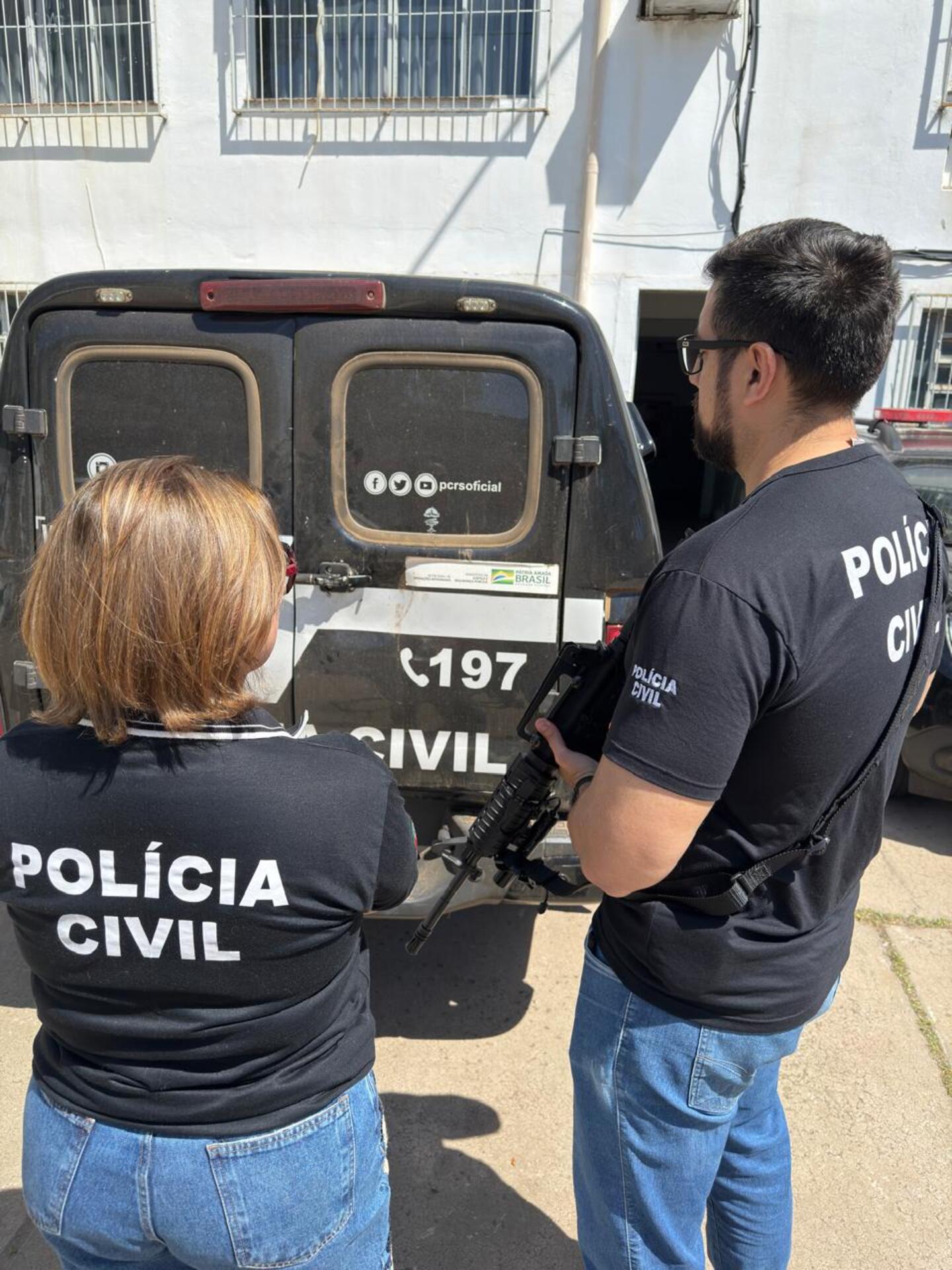 Policiais civis da Deam realizaram a prisão preventiva do suspeito.