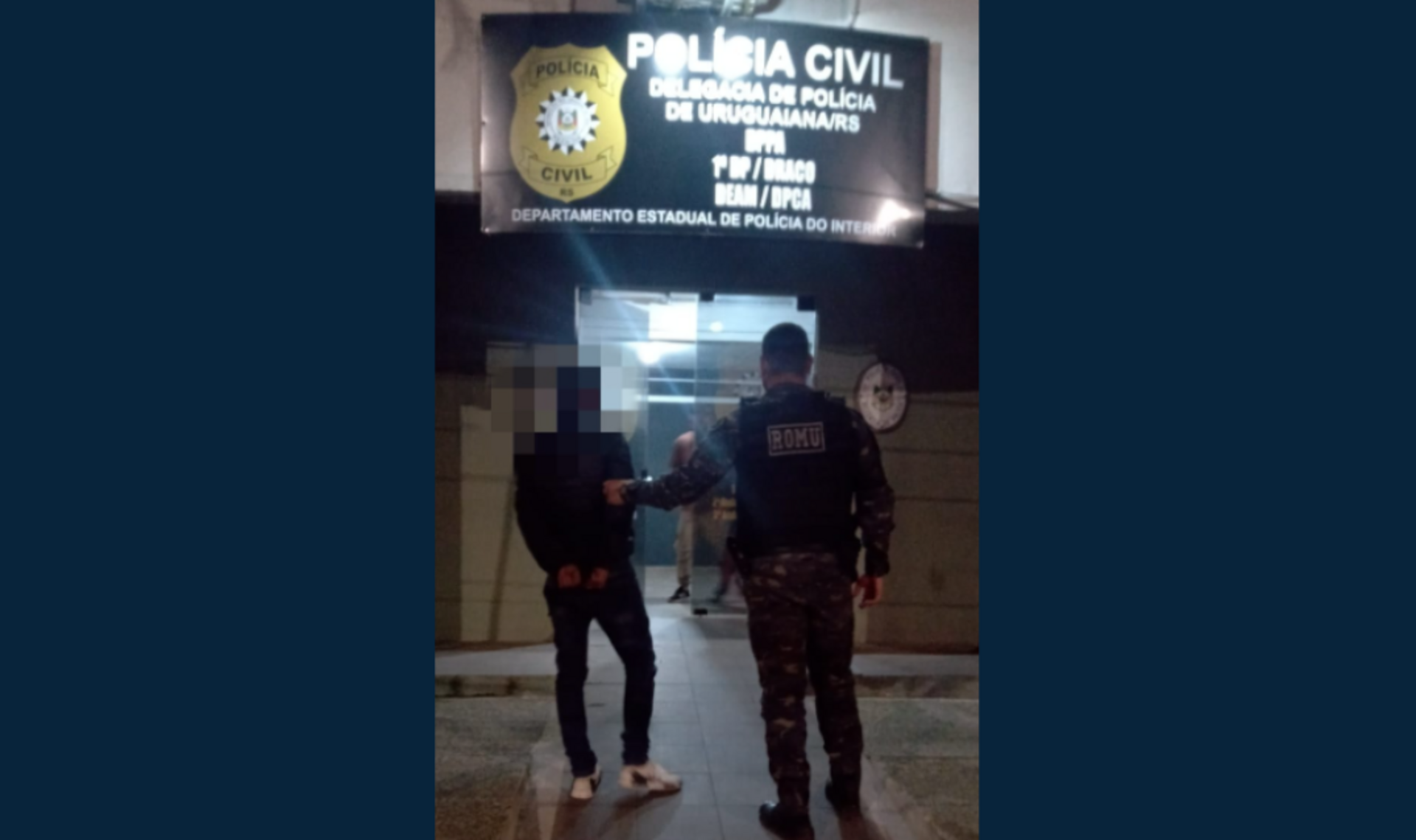 Motorista embriagado é preso em flagrante pela Guarda Municipal após desobedecer ordem de parada.
