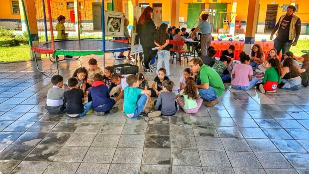Projeto leva ações de prevenção à hidatidose para escolas rurais