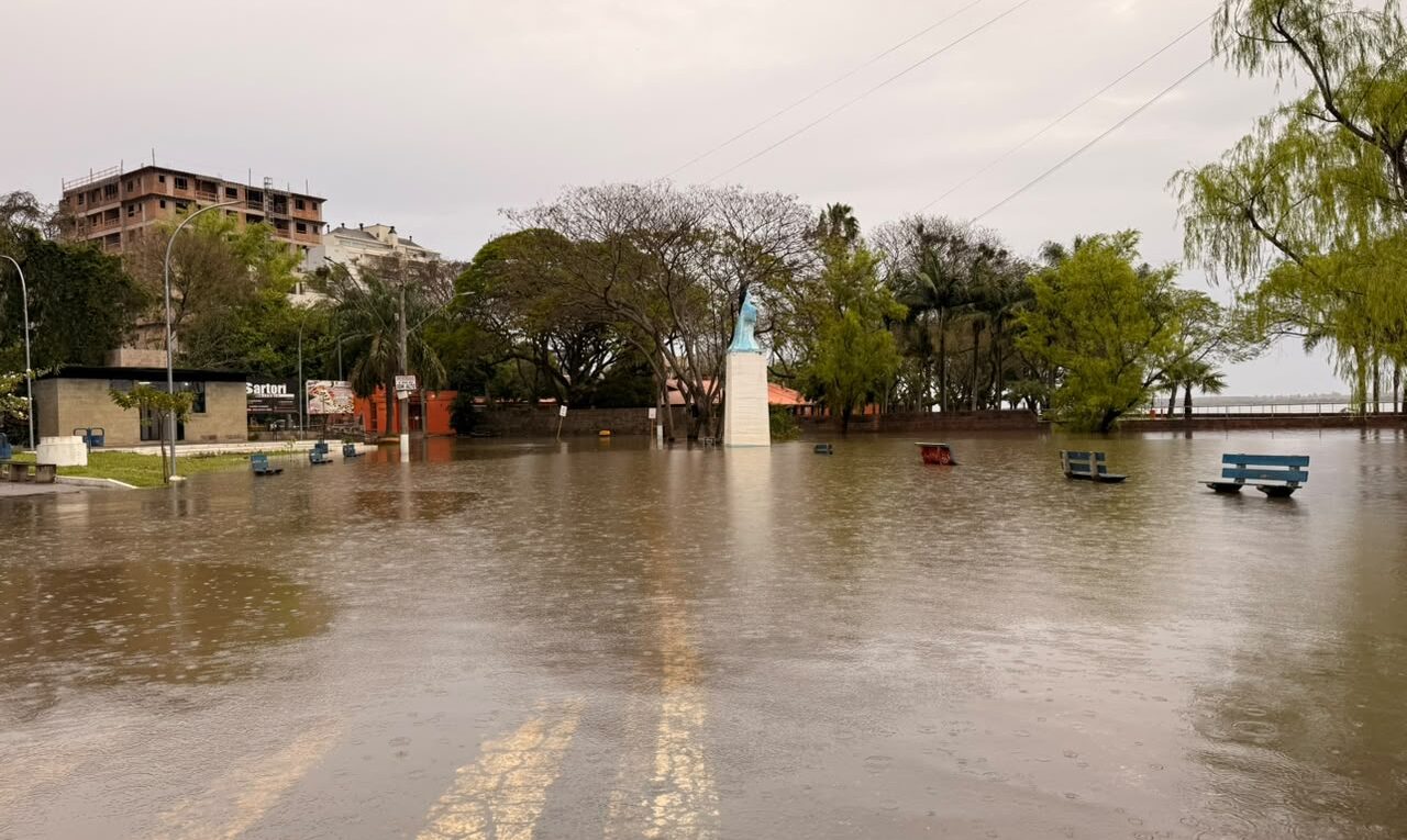 Uruguaiana registra 211 pessoas fora de casa devido à cheia