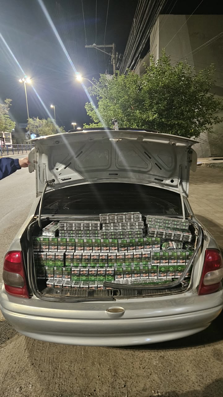 Mercadoria foi encontrada em um automóvel abordado na BR-377